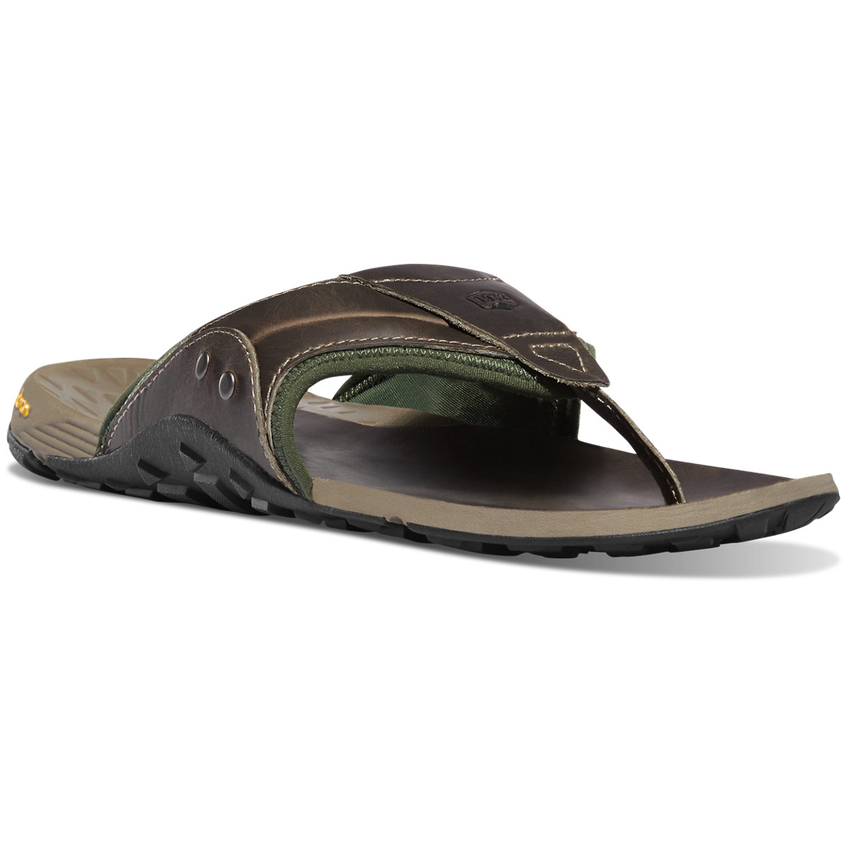 Danner Lost Coast Dark Olive Flip Flops Mens - South Africa 45780BFZQ